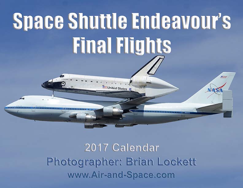 Lockett Books Calendar Catalog: Space Shuttle Endeavour's Final Flights